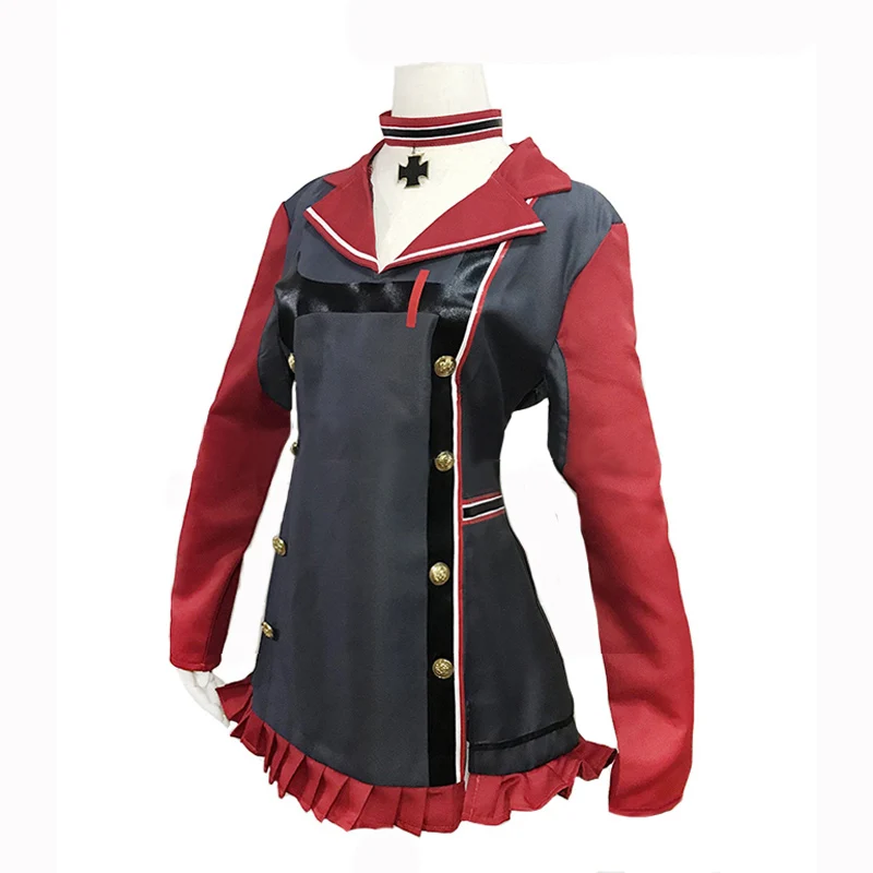 

Azur Lane Admiral Hipper Cos Cosplay Costume Halloween Christmas Party Uniform Custom Made Any Size