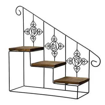 

Wall Mounted Shelf Wall Hanging Flower Shelf Wall decorative Shelf Use in Cafe Flower Store