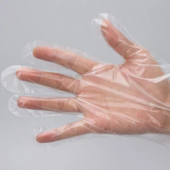 

1200PCS PE Healty Plastic Clear Disposable Gloves Food Cleaning Home Catering Cooking, Cleaning, Polishing Housework