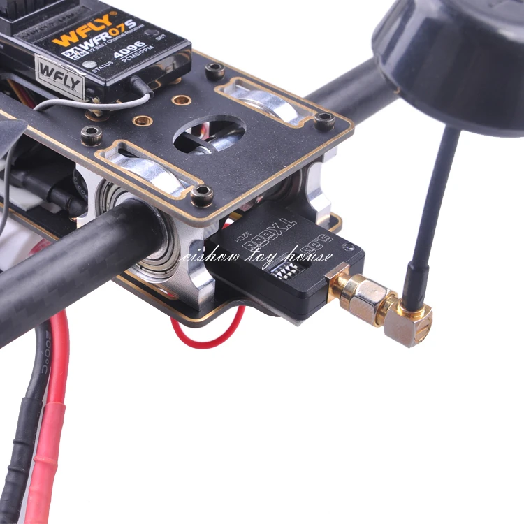 RC HMF SL300 Мини DIY Дрон Квадрокоптер рамка Комплект переменный реактивный двигатель векторный гоночный FPV с корпусом 16% OFF