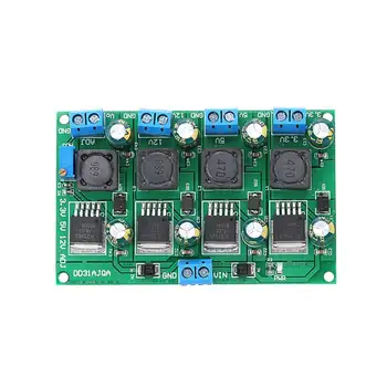 

3A 3.3V 5V 12V 4-channel Buck Power Module Adjustable 2-28V Output Step Down Power Supply Module 4CH 4-channel DD31AJQA