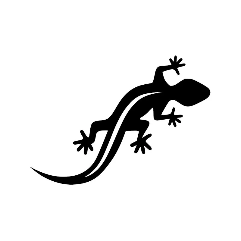 Забавная Милая ящерица Salamanders декор для Авто/бампера/окна Виниловая наклейка