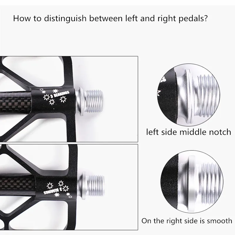 Из сверхлегкого алюминиевого сплава MTB педаль горного велосипеда CNC 3 подшипники BMX противоскользящая велосипедная педаль велосипедная часть