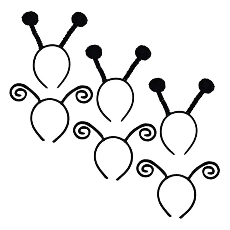 

6pcs Halloween Hair Band Exquisite Cute Animal Hair Accessories Hair Accessories Cosplay Head Hoop for Kids Performance Party