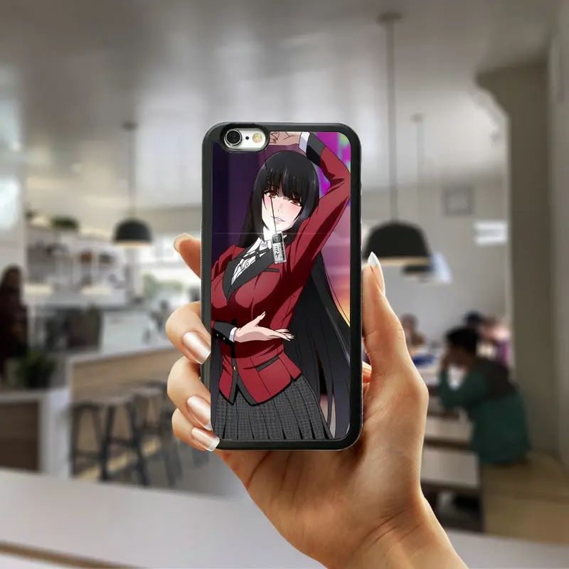 Crazy волнение манга Kakegurui для мобильного телефона чехол для ПК Жесткий Пластик крышка защищает для iphone 8, 7, 6, 6S Plus, X XR XS Max 5S 5 SE 4 4S - Цвет: Picture 11