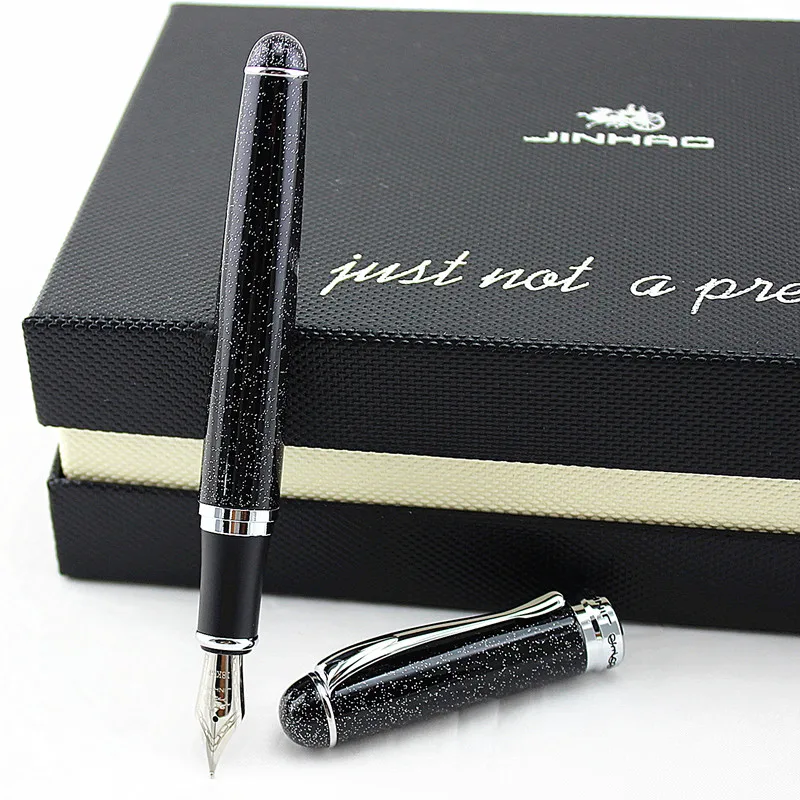 

JINHAO X750 SHIMMERING SANDS BROAD NIB FOUNTAIN PEN FREE SHIPPING JINHAO 750