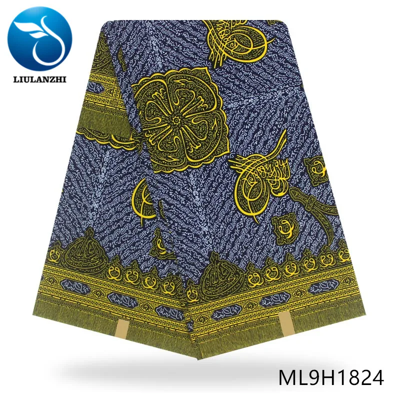 LIULANZHI(6yards/lot) ankara wax fabrics veritable wax fabric New arrival african wax printing fabrics ML9H1820-ML9H1833