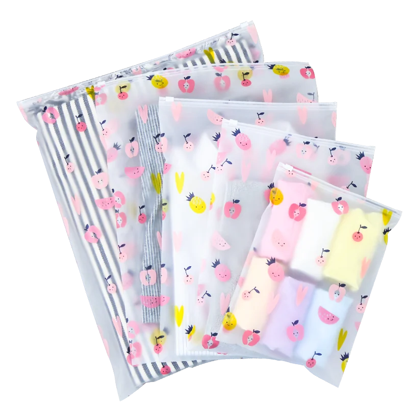 Waterproof Large Travel Storage Bag Clothing Transparent Ziplock Home