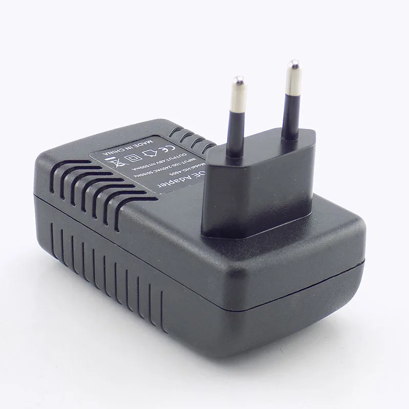DC 48 В 0.5A 24 Вт Poe источник питания адаптер-форсунка переключатель POE для ip-камеры Wifi POE инжектор настенный штекер зарядное устройство US/EU штекер K09