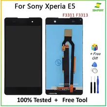Ensemble écran tactile LCD avec outils, qualité AAA, pour Sony Xperia E5 F3311 F3313=