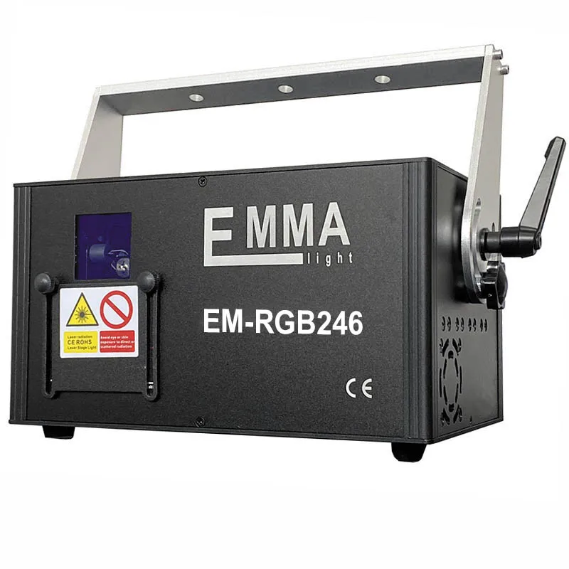 Полноцветный лазерный прожектор RGB 3 Вт DMX512 для дискотеки музыкальный сцены лампа