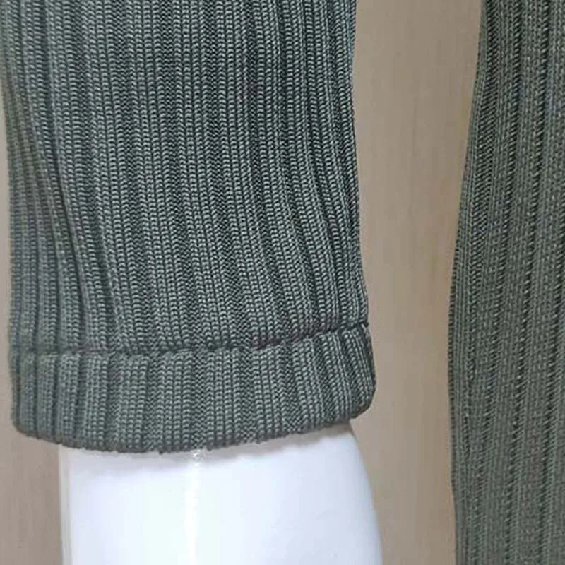 ERDAOBEN 2019 Autumn Winter Bodycon Women Dress Sexy V Neck Long Sleeve Stretchy Midi Dresses Casual Party Knitted Pencil