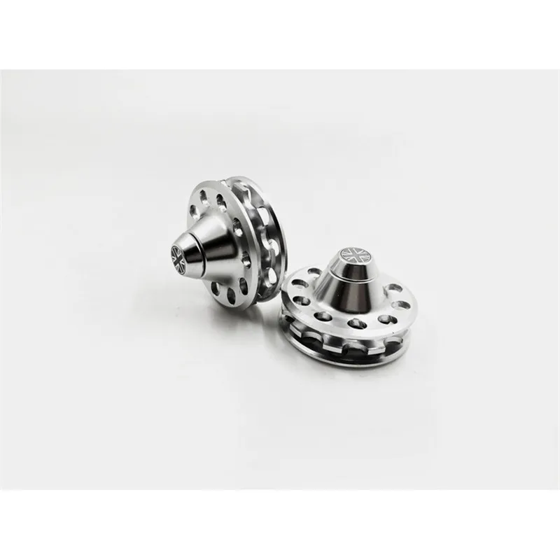 pulley silver Сверхлегкий ЧПУ натяжитель цепи для Brompton складной велосипед натяжитель внешний 3 4 5 скоростей внутренний 1 2 3 6 скоростей - Цвет: pulley silver