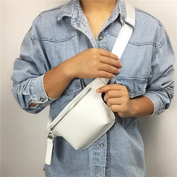 

Women Waist Bag Leather Fanny Pack Girl Chest Bag Female Casual Exquisite Travel Bags Shoulder Pack Belt Packs Sac Femme