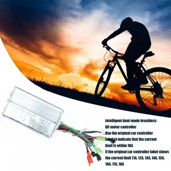 

Electric Bicycle Accessories 36V/48V Electric Bike Controller For Electric Brushless Scooter DC Bicycle Motor 500W E-bike D3N6