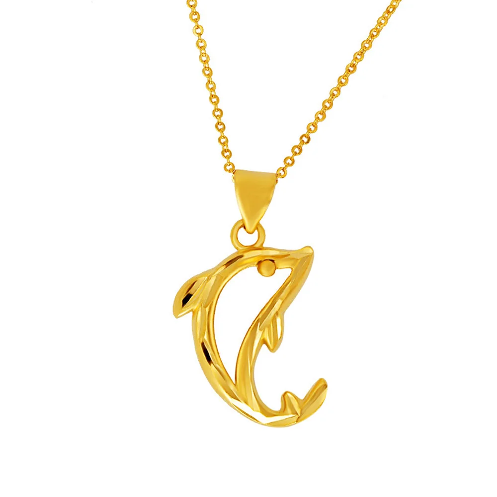 VAMOOSY Dainty Chain Collar Dolphins 