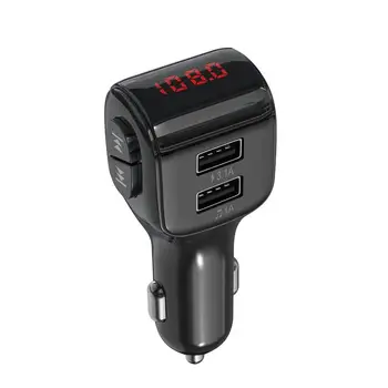 

A01 Wireless USB Phone 2-USB Port Stereo Audio Music Receiver Adapter MP3 player Car Card FM hands-free