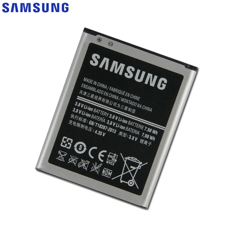Аккумулятор samsung EB535163LU для samsung Galaxy I9082 I879 I9118 Neo+ i9168 i9060 подлинный Сменный аккумулятор для телефона