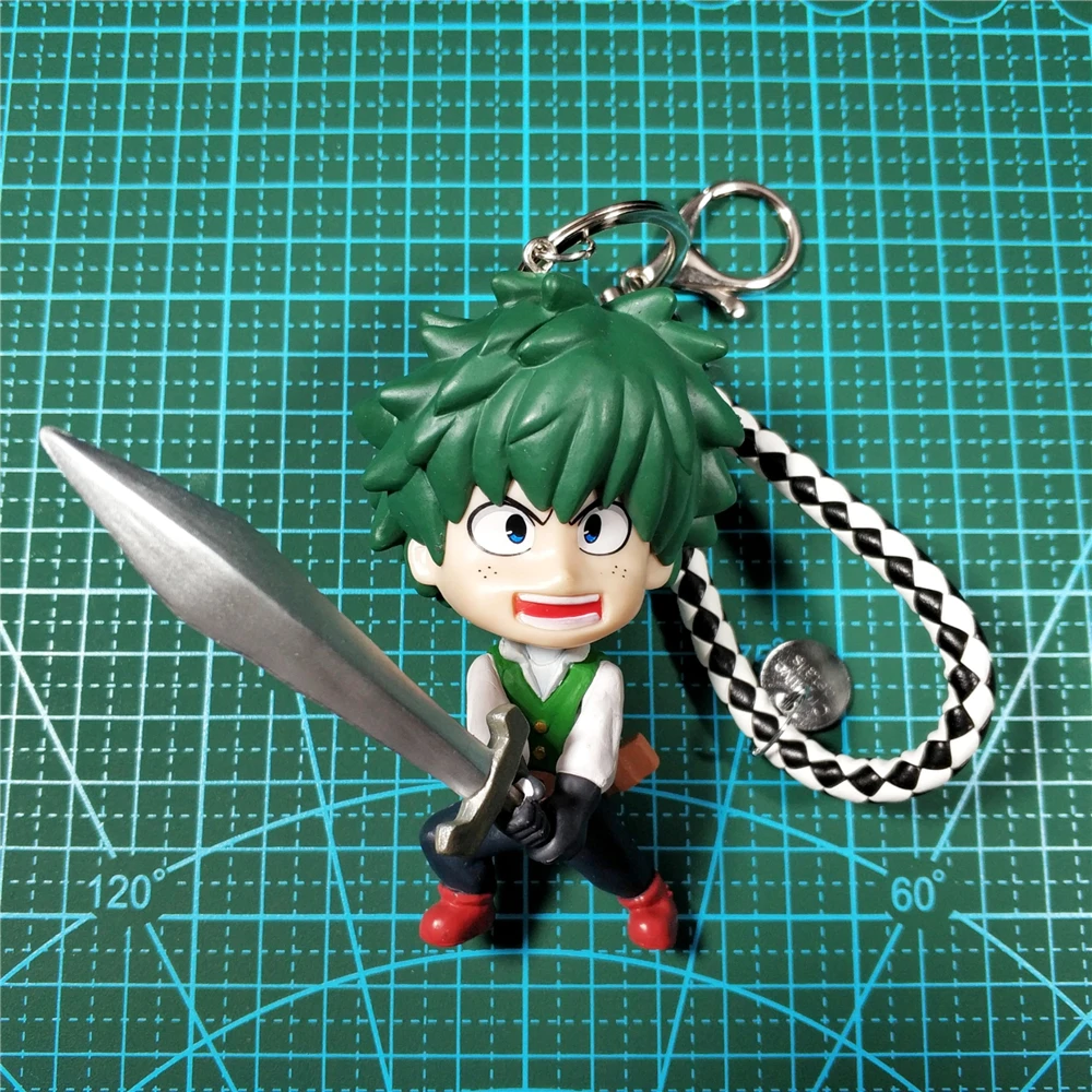 Eraspooky Клиренс 9 см My Hero Academy ПВХ Рисунок брелок мидория izku Deku кулон в форме куклы аниме аксессуары подарок