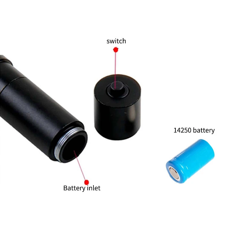AR15 Rifle Laser Green Sight Metal Green Laser Seed Night Vision Sniper Aiming Adjustable Anti-vibration Hunting Sight