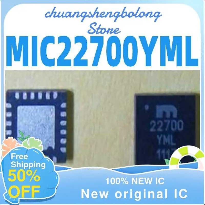

5 шт. MIC22700YML QFN24 новый оригинальный IC