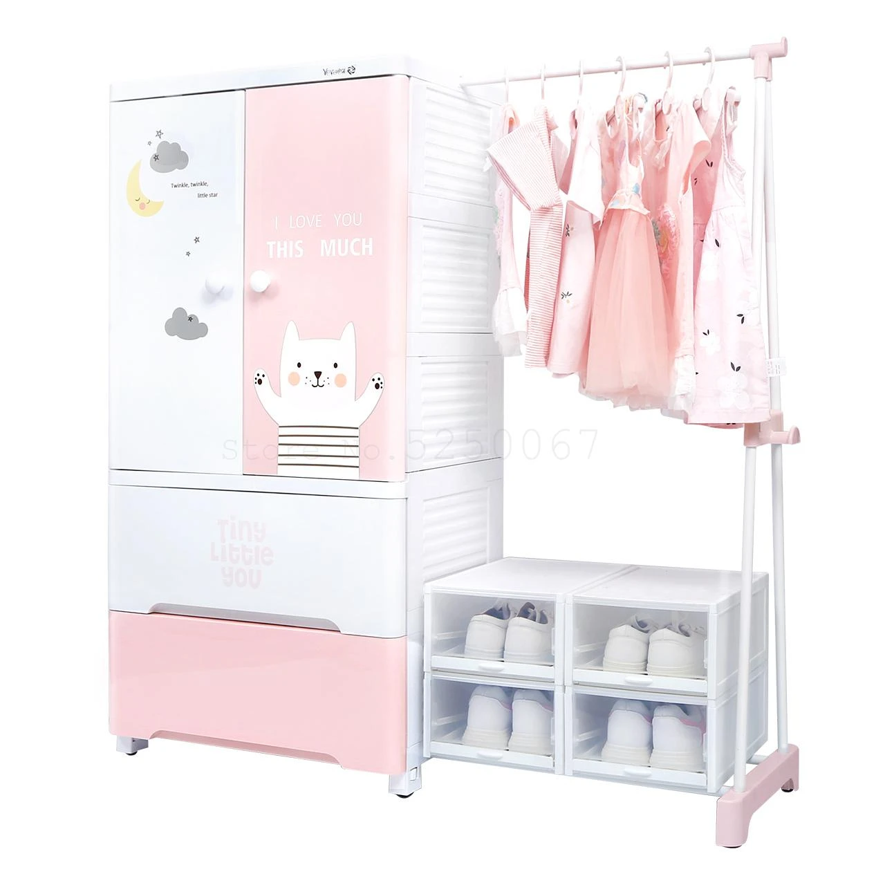 baby cloth storage cupboard