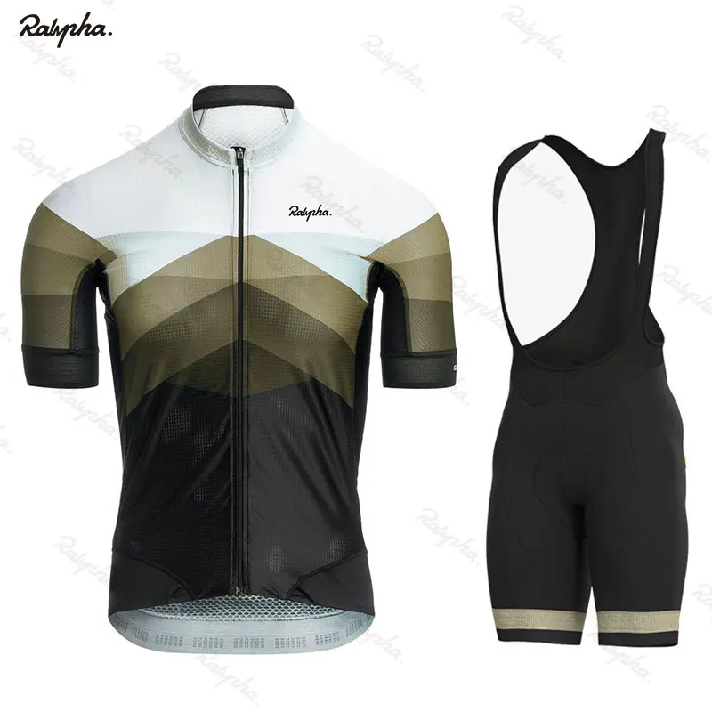 Летняя велосипедная майка Ciclismo Ropa Hombre Raphaing Bike Bib Shorts наборы Tenue Cycliste велосипедная форма Триатлон комплект - Цвет: 4