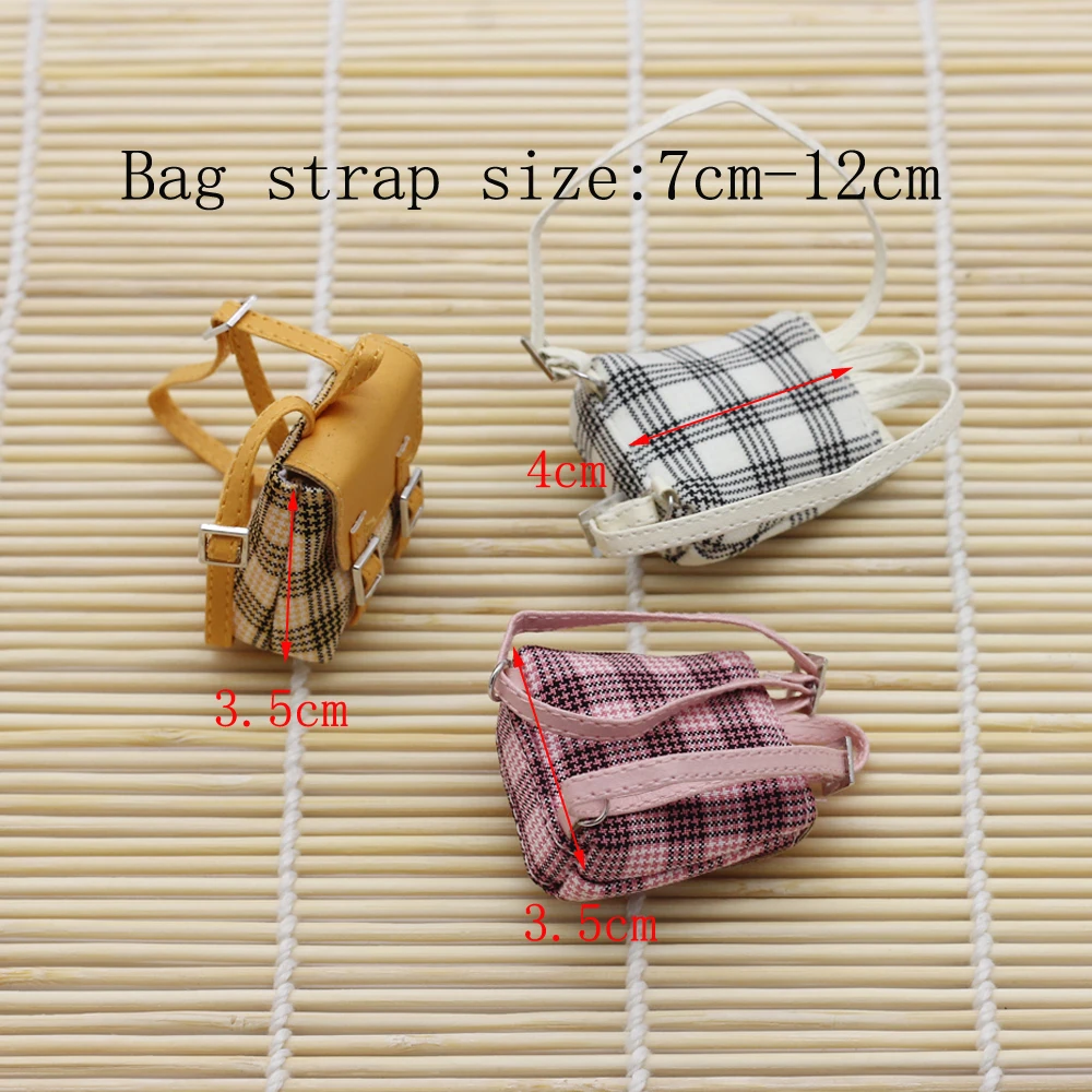 Doll Bag Toys Doll Accessories 1/6 1/8 1/12 BJD Dolls bag DIY doll Toys Backpack Bag For Handmand Dress Up Labubu