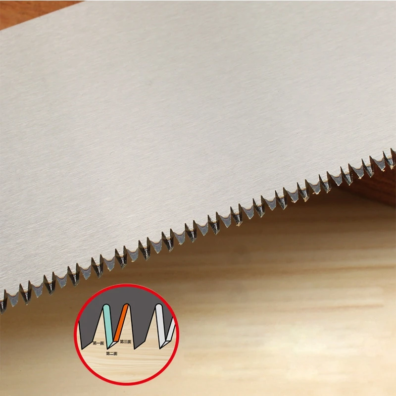 DSPIAE двухсторонняя бритвенная пила японская Ryoba Pull Saw 14/17 зубья ручные инструменты