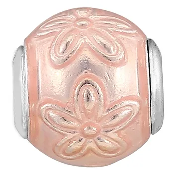 

Top Quality 925 Sterling Silver Bead Charm The Gerbera Daisy Happiness Beads Fit Pandora Essence Bracelet Diy Jewelry