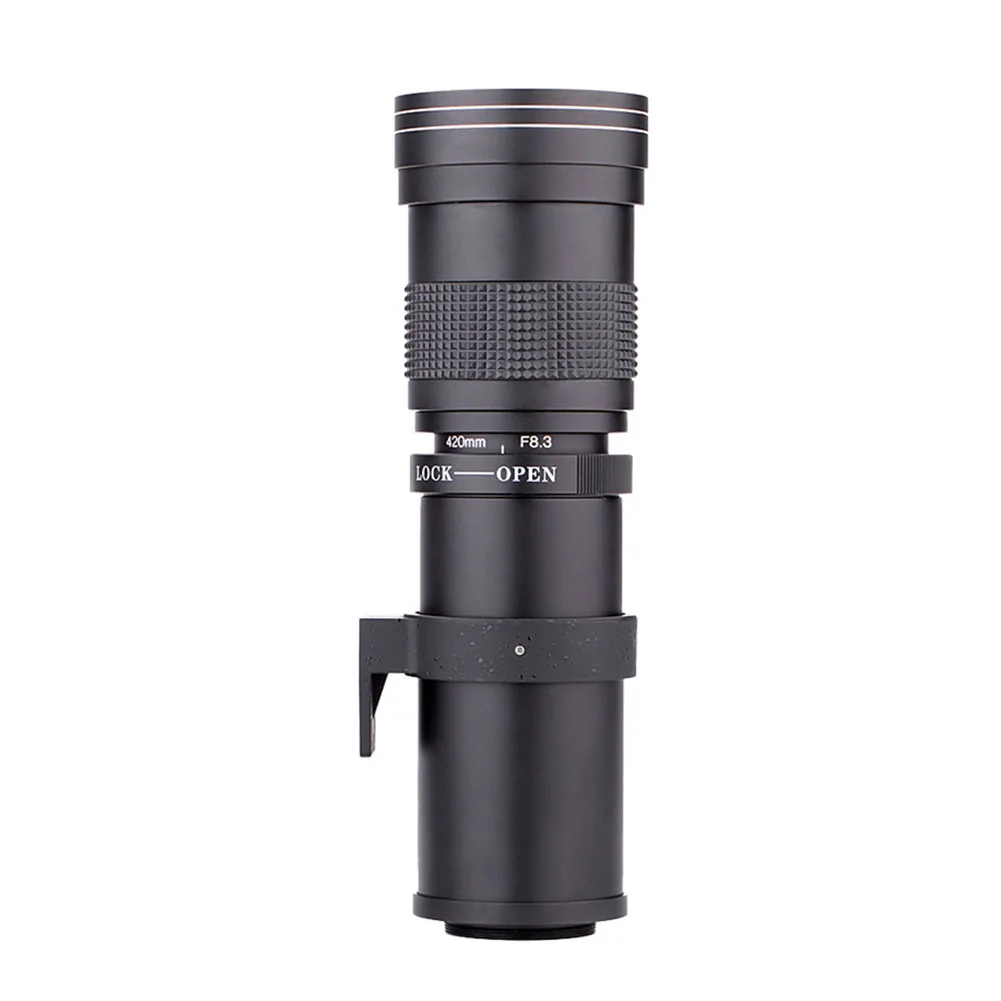 

Camera Lens 420-800mm Professional Low Dispersion Manual Accessories Telephoto Zoom Super Part for Canon 6D 7D 60D 70D