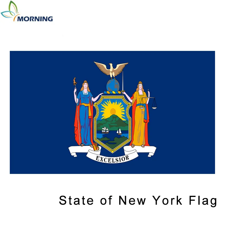 State of New York ФЛАГ Пользовательский Размер украшения