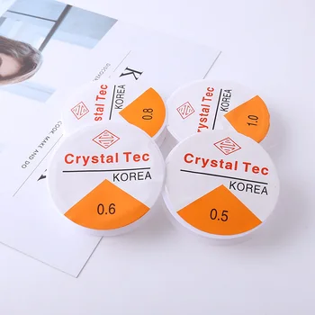 

10 Roll Transparent Elastic Crystal Line Cord String Wire Thread For Jewelry Making DIY Necklace Bracelet Accessories
