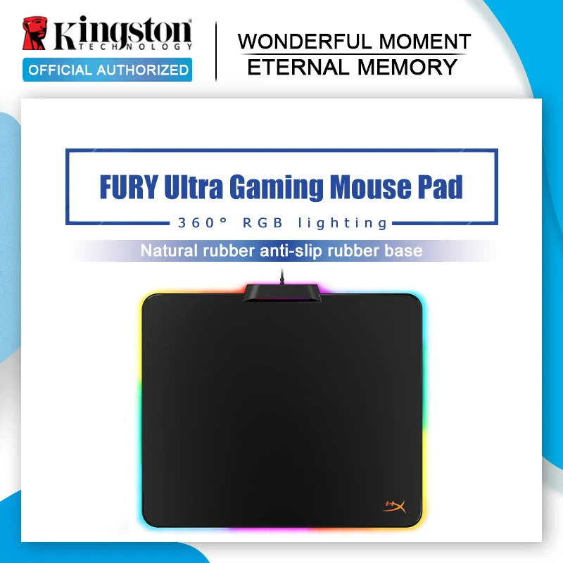 Kingston Новый HyperX FURY ультра RGB игровой коврик для мыши ноутбука Macbook Notbook