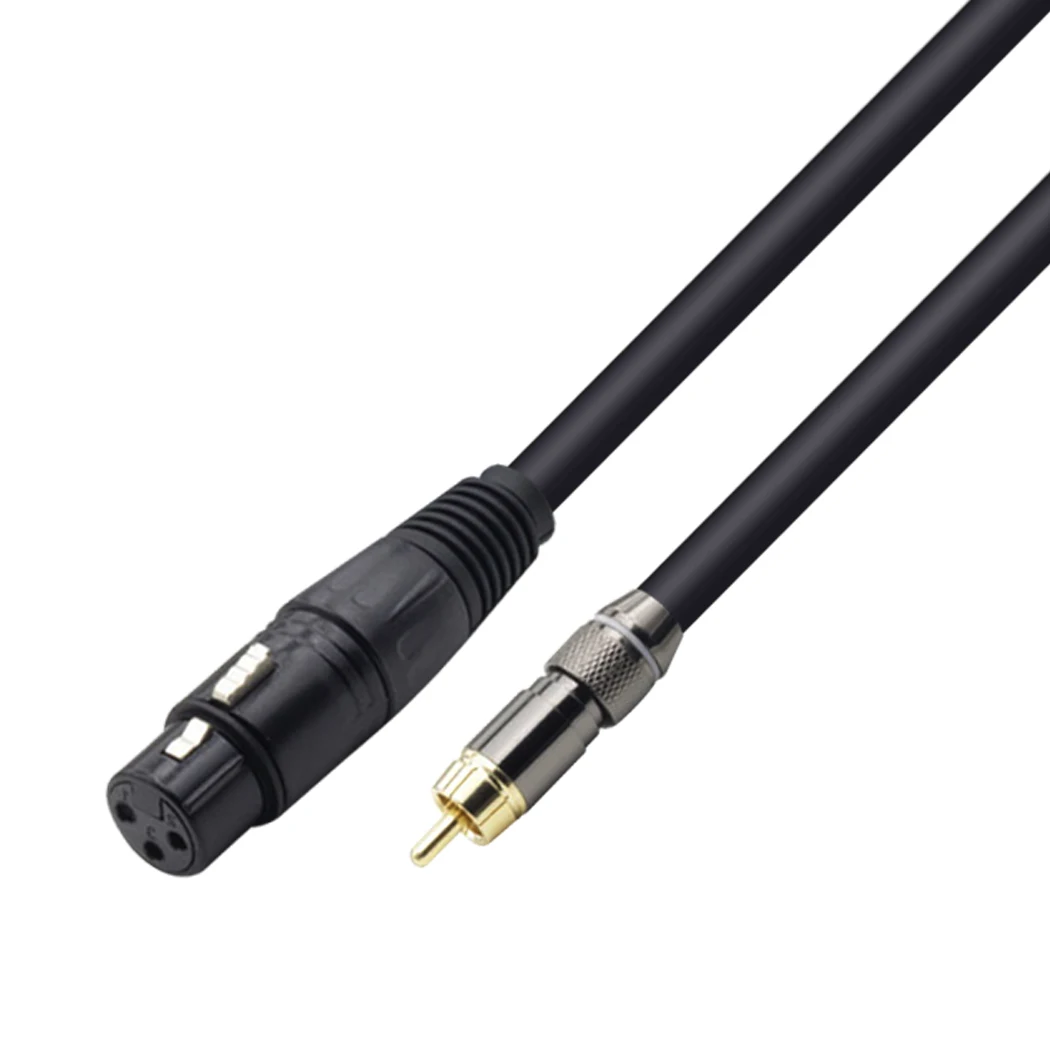 Аудиокабель XLR в RCA штекер или гнездо для усилителя микрофона|Кабели VGA| |