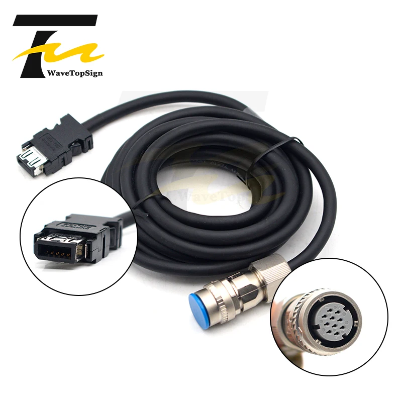 cabo codificador mitsubishi servo cabo de feedback sistema sinal 01