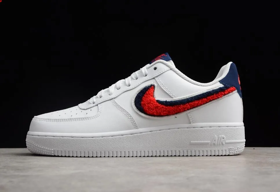 PHOTO COLOR5 Air Force 1 07 Lv8 Af1 One Low Qs мужские кроссовки - Цвет: PHOTO COLOR5