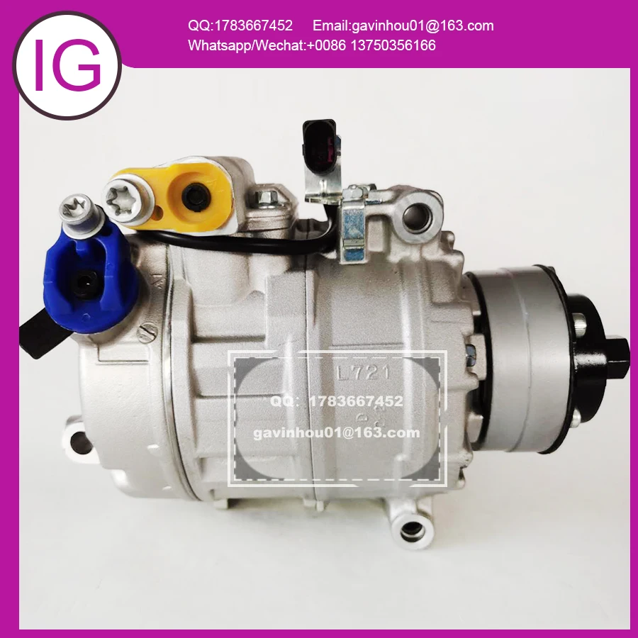 

For 7SEU17C Auto AC A/C Compressor For 4F0260805AD 4E0260805Q 4F0260805E 4F0260805L 4e0260805a for car Audi A4 B7 Q7 4L V8
