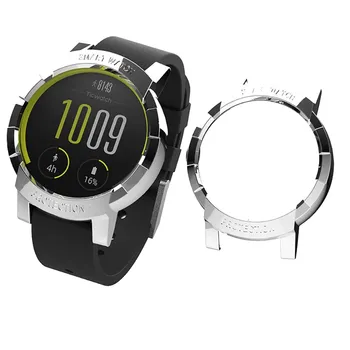 

Screen Protector Smart Watch Accessories Electroplate Transparent TPU Hollow-Out Case Cove for Ticwatch E Smart Watch