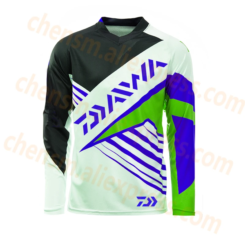 

2020 Daiwa DAWA Summer Anti-uv Sun Fishing Jersey Breathable Quick Dry Fishing Long-sleeve Clothing Fishing Shirt Spring Clothes