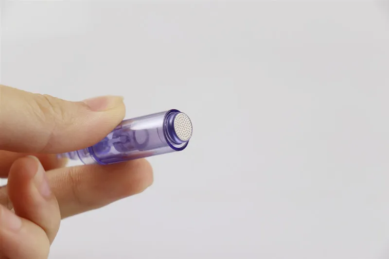 10PCS-Nano-Round Нано микроиглы инъекции кислоты Дерма ручка инжектор кожи вода мезотерапия мезогун - Цвет: 10PCS-Nano-Round
