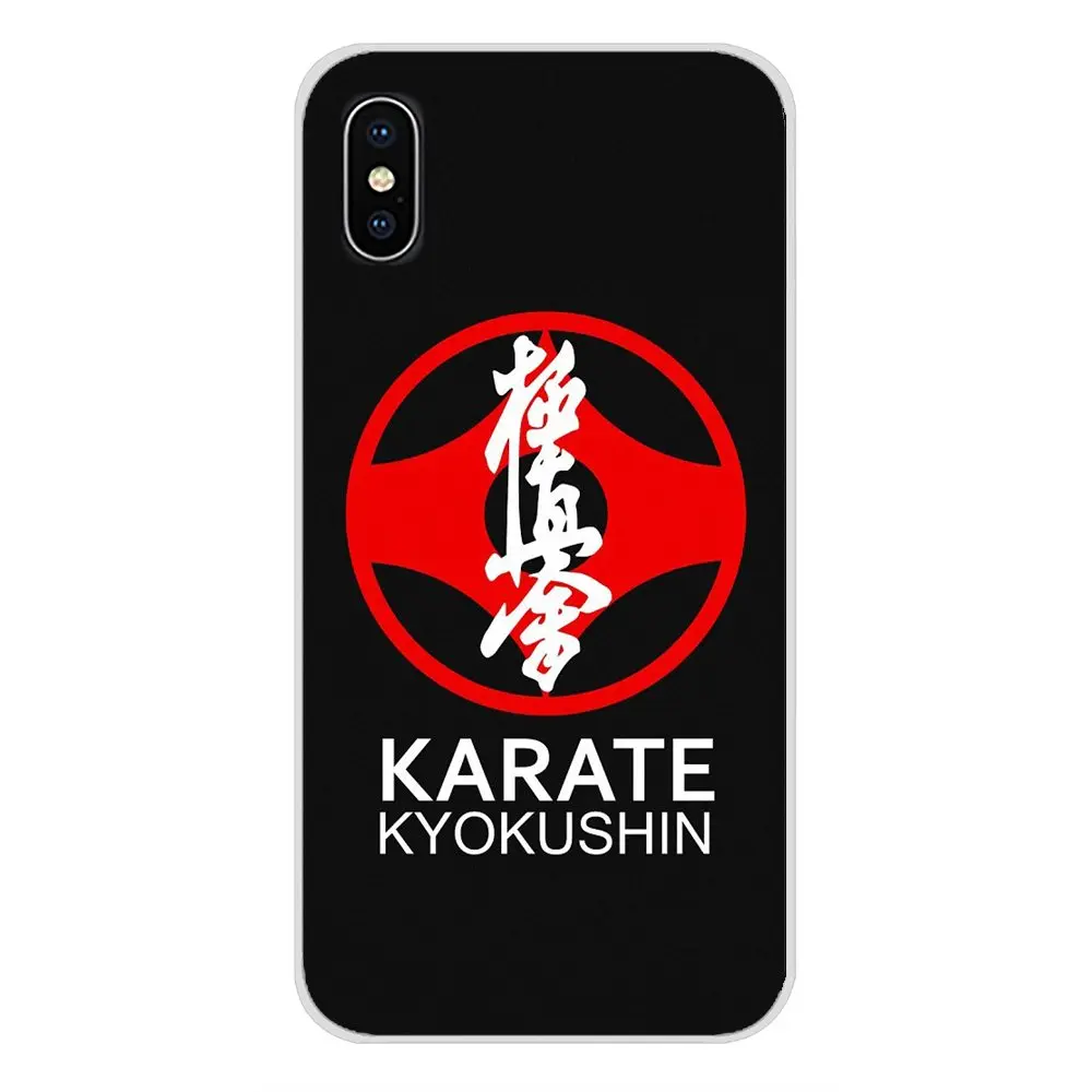 Oyama Kyokushin каратэ аксессуары чехлы для телефонов Apple IPhone X XR XS 11Pro MAX 4S 5s 5C SE 6S 7 8 Plus ipod touch 5 6 - Цвет: images 2