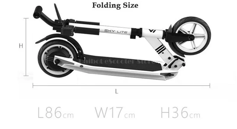 Foldable Electric Scooter 8 inch 2 Wheel Electric Scooters 48V Brushless Motor 250W Lightweight Electric Kick Scooter For Adults ( (18)