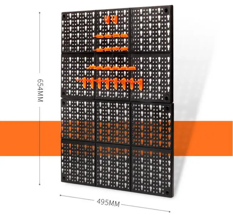 Аппаратные инструменты подвесная доска для гаражной мастерской стеллаж для хранения винтовой ключ классификация компонентный чехол Запчасти Коробка Чехол для инструмента