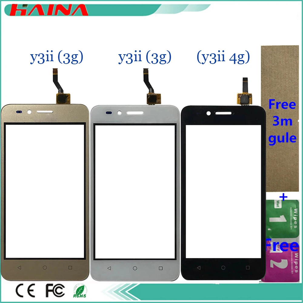 B/W/G для Huawei U22 Y3ii Y3 II 2 LUA U03 L03 U23 L13 L21 дигитайзер с сенсорным экраном и сенсорной