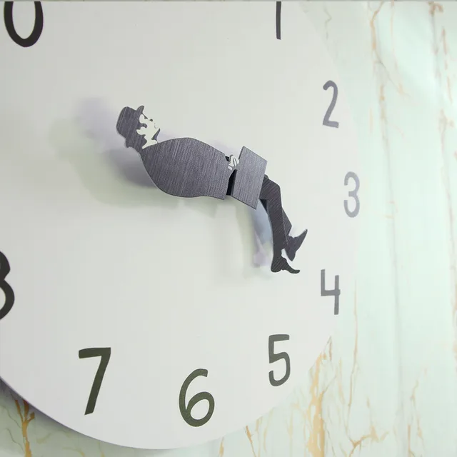 British Comedy Inspired Ministry Of Silly Walk Wall Clock Comedian Home ...