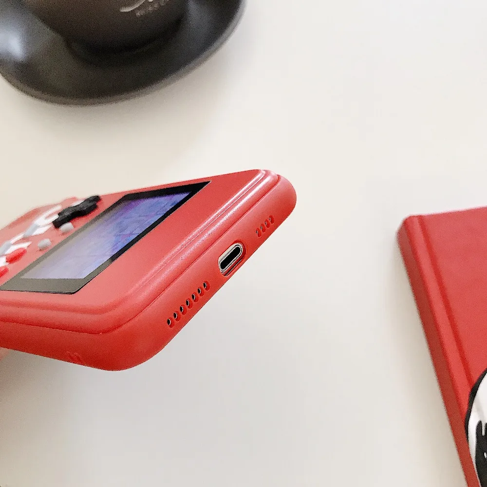 36 игр полноцветный дисплей игровой чехол для телефона для iPhone 7 8 Plus 6 6S plus X XS XR MAX 11 Pro max чехол Ретро игровой чехол