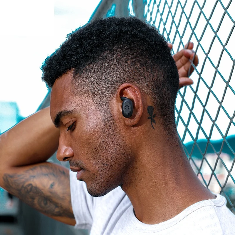 T100 беспроводной Bluetooth 5,0 мини зарядка кабина ухо HIFI спортивные наушники гарнитура TRN V80/V30/IM1/IM2/X6