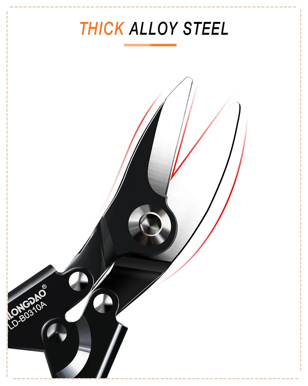 industriais tesoura de ferro multi-purpose tesoura de estanho snips