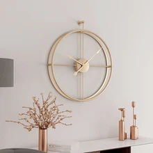 55cm Large Silent Wall Clock Modern Design Clocks for Home Decor Office European Style Hanging Wall Watch Clocks